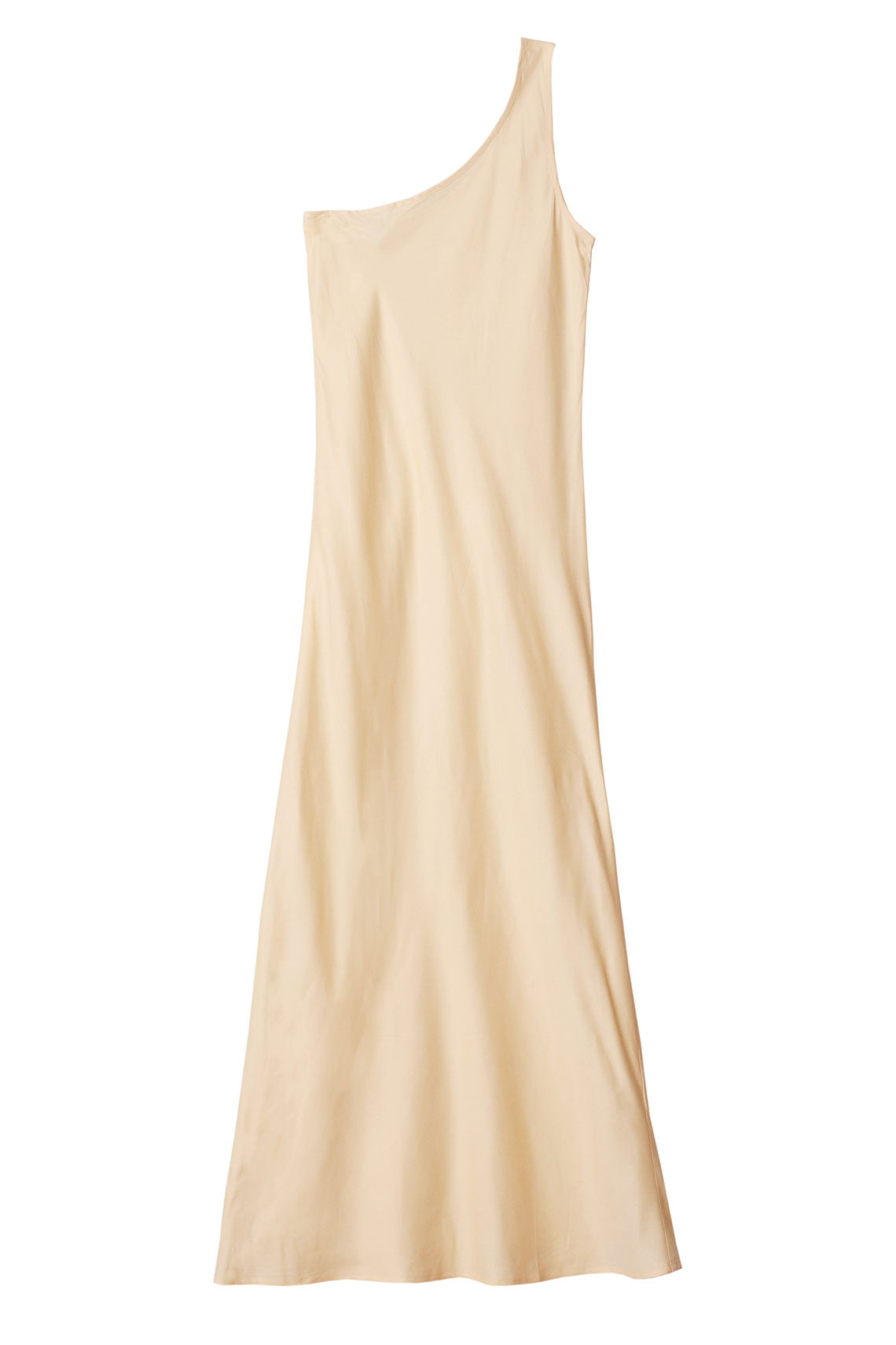 open lace back dress One-Shoulder Ruched Maxi Dress L / Black