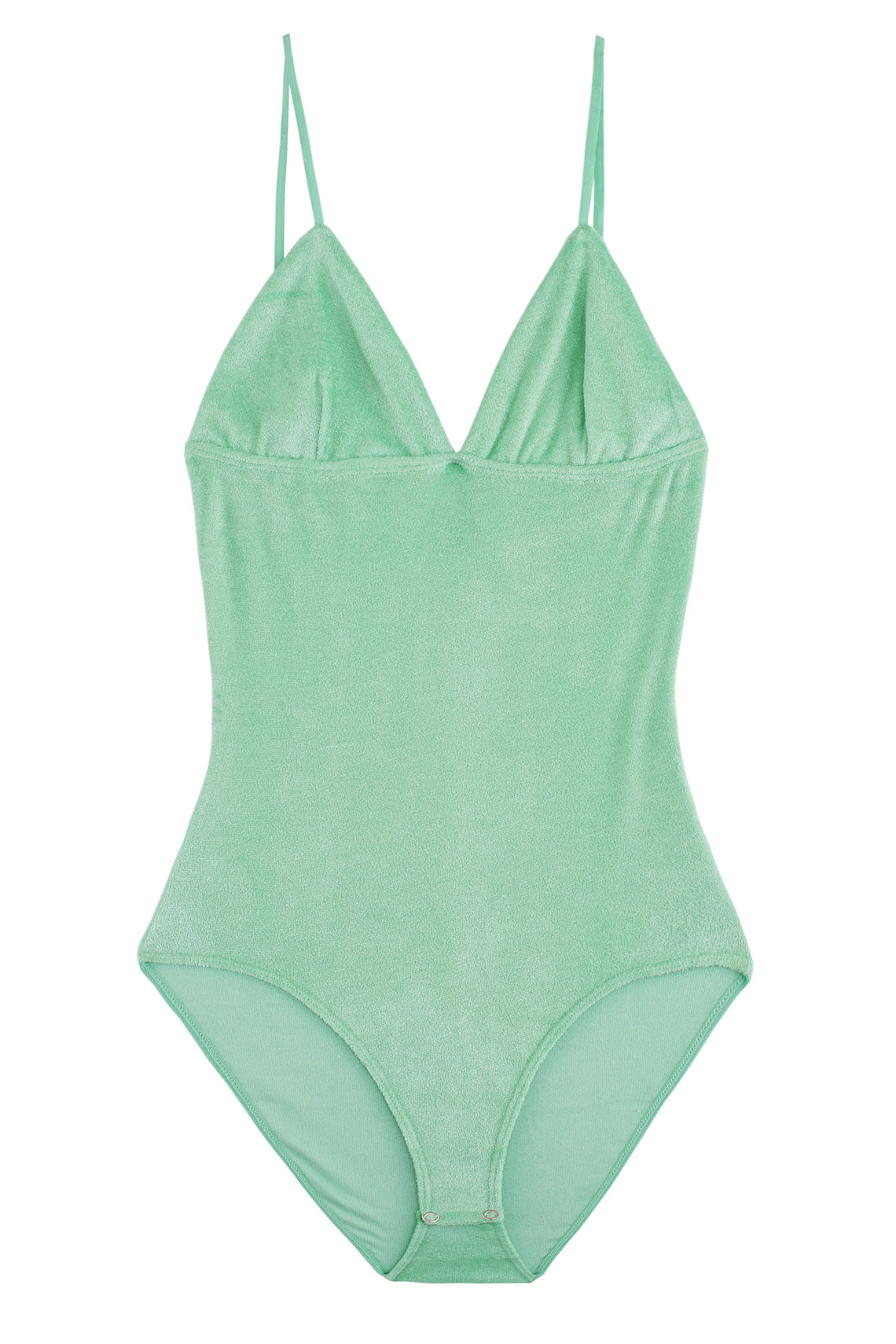 Baserange - Telu Green Velour Bodysuit – BONA DRAG