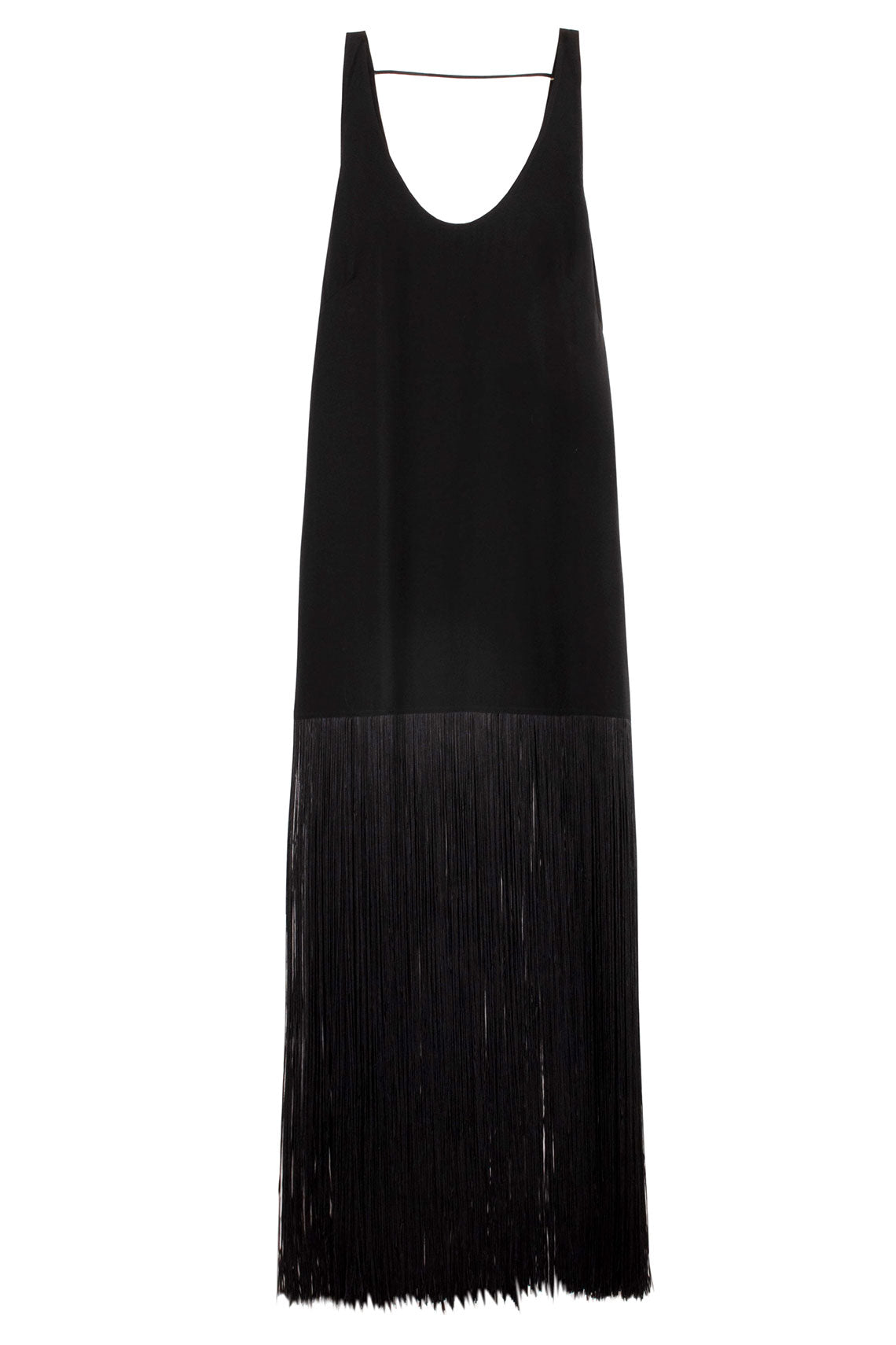 Mr. Larkin - Black Tassel Slip Dress BONA DRAG Mr. Larkin - Black Tassel Slip Dress BONA DRAG
