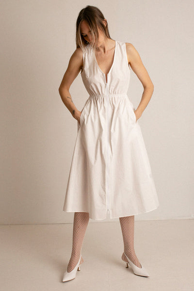 White Mercer Dress