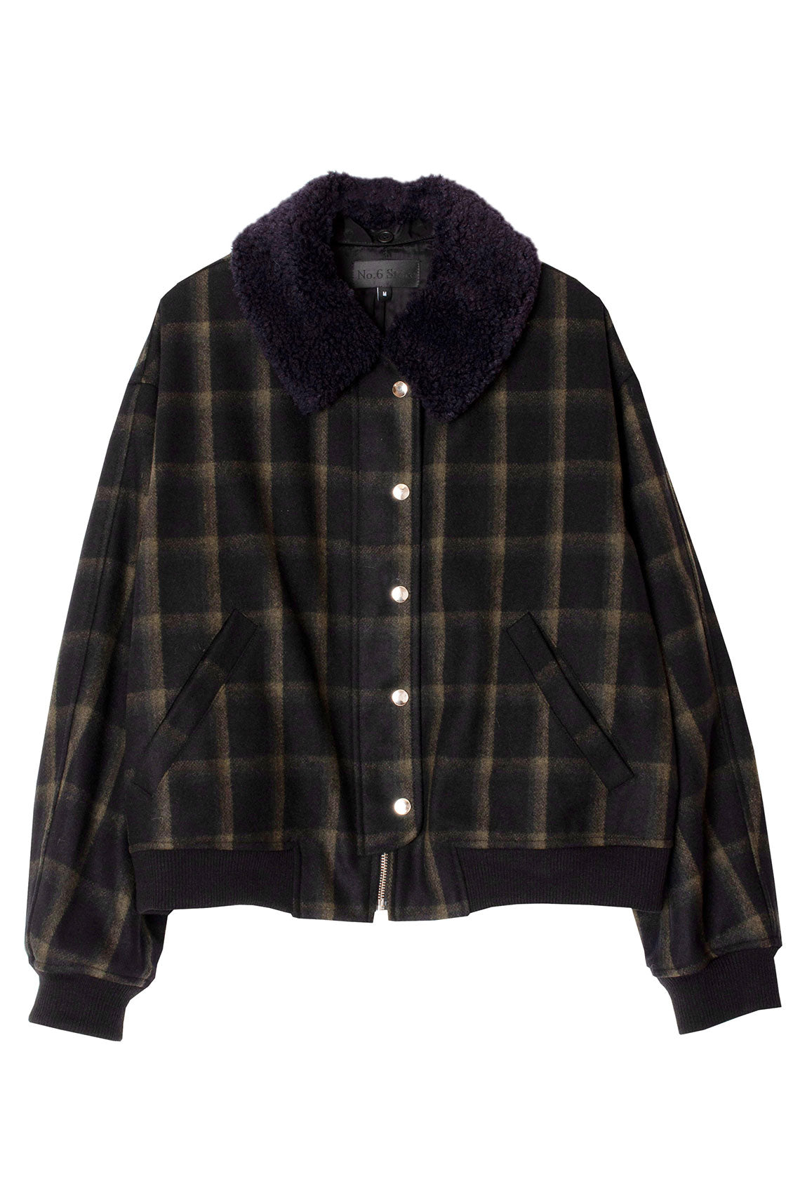 No.6 - Plaid Landmark Jacket – BONA DRAG No.6 - Plaid Landmark Jacket – BONA DRAG