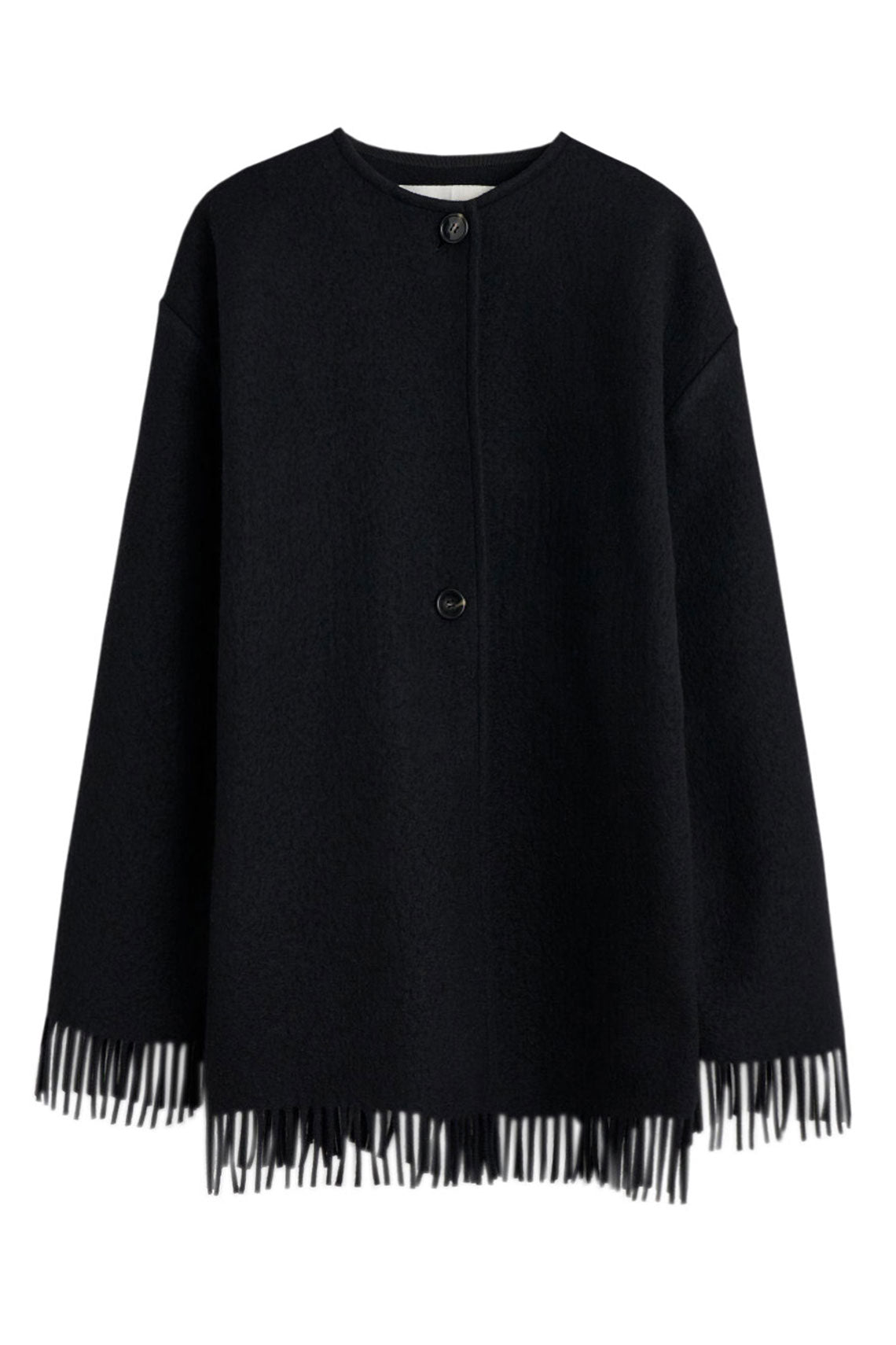 Rodebjer - Black Agnes Fringe Jacket – BONA DRAG