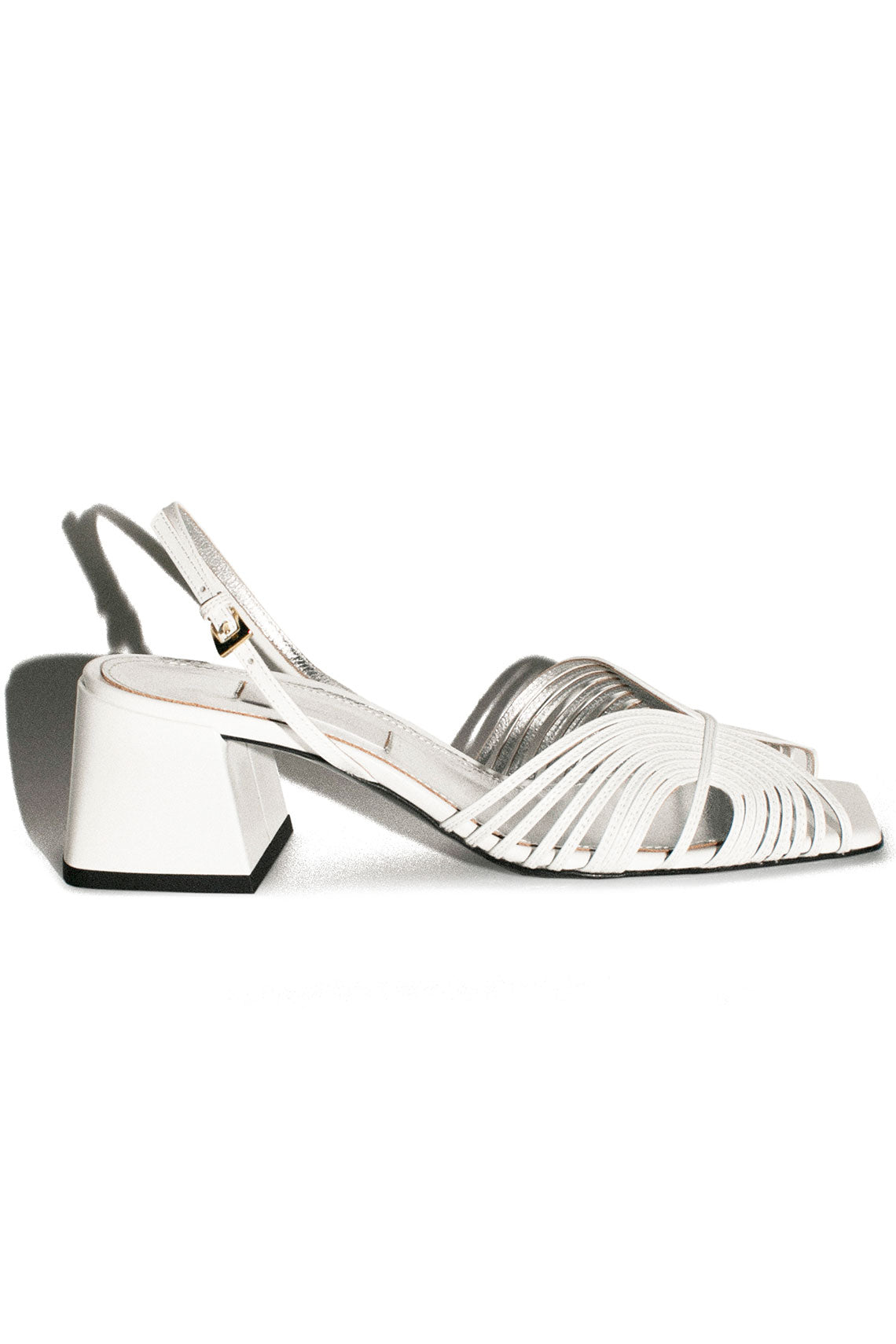 SALE 60% OFF - Suzanne Rae - 70's White Slingback – BONA DRAG