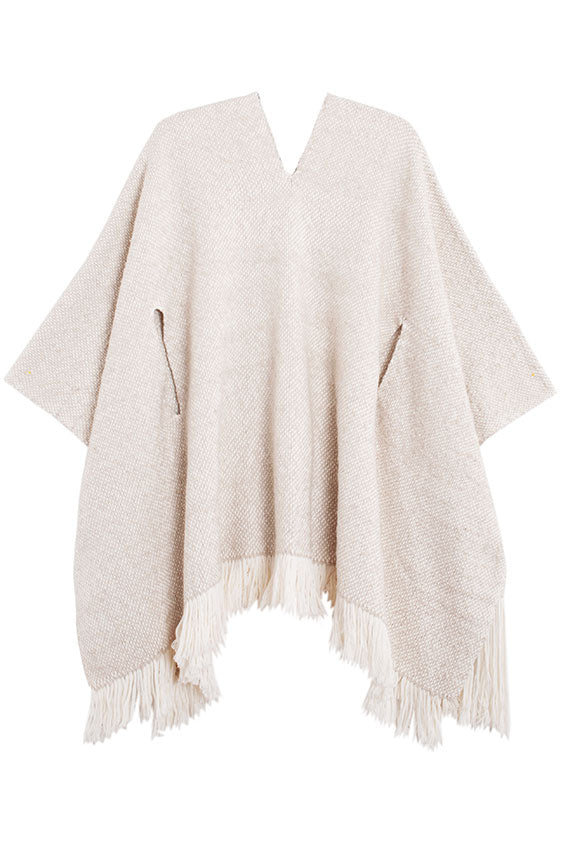 Air with White Handwoven Cape