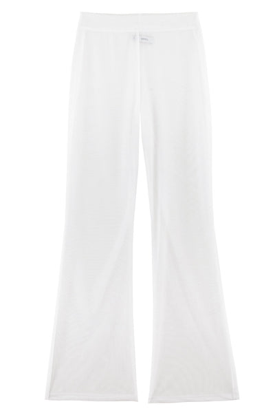 White Mesh No.4 Pants