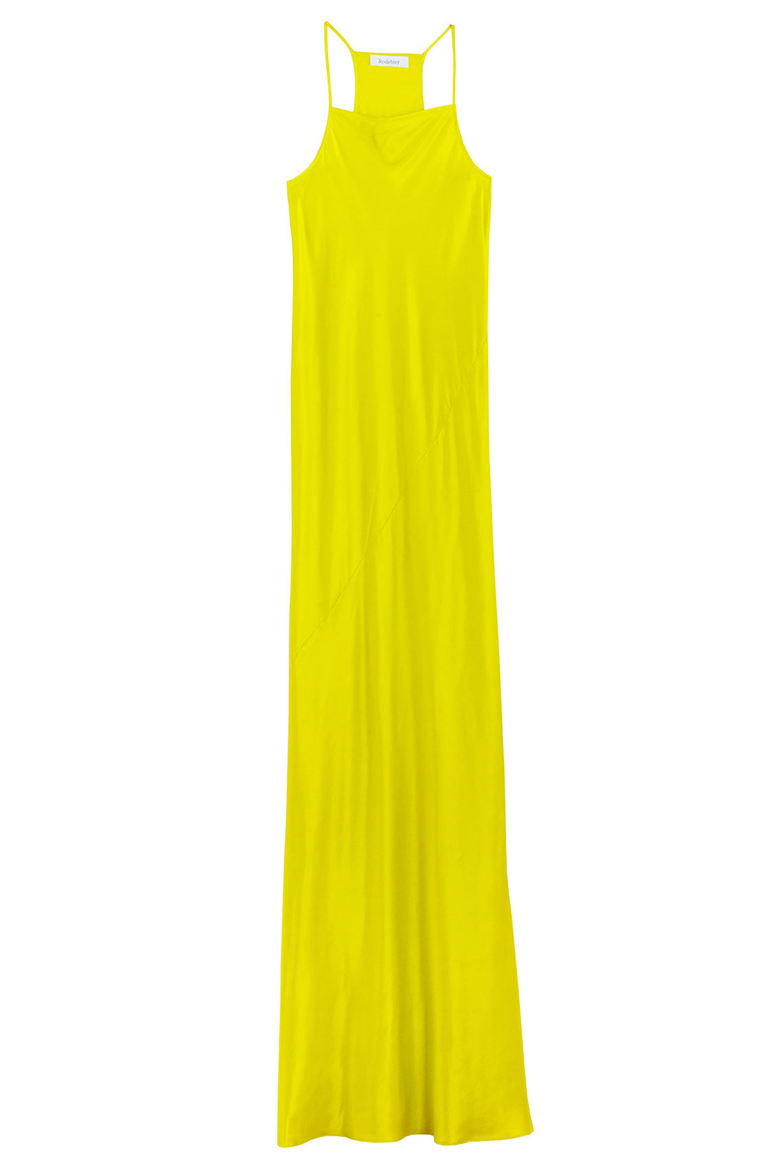 Lime Serena Slip Dress