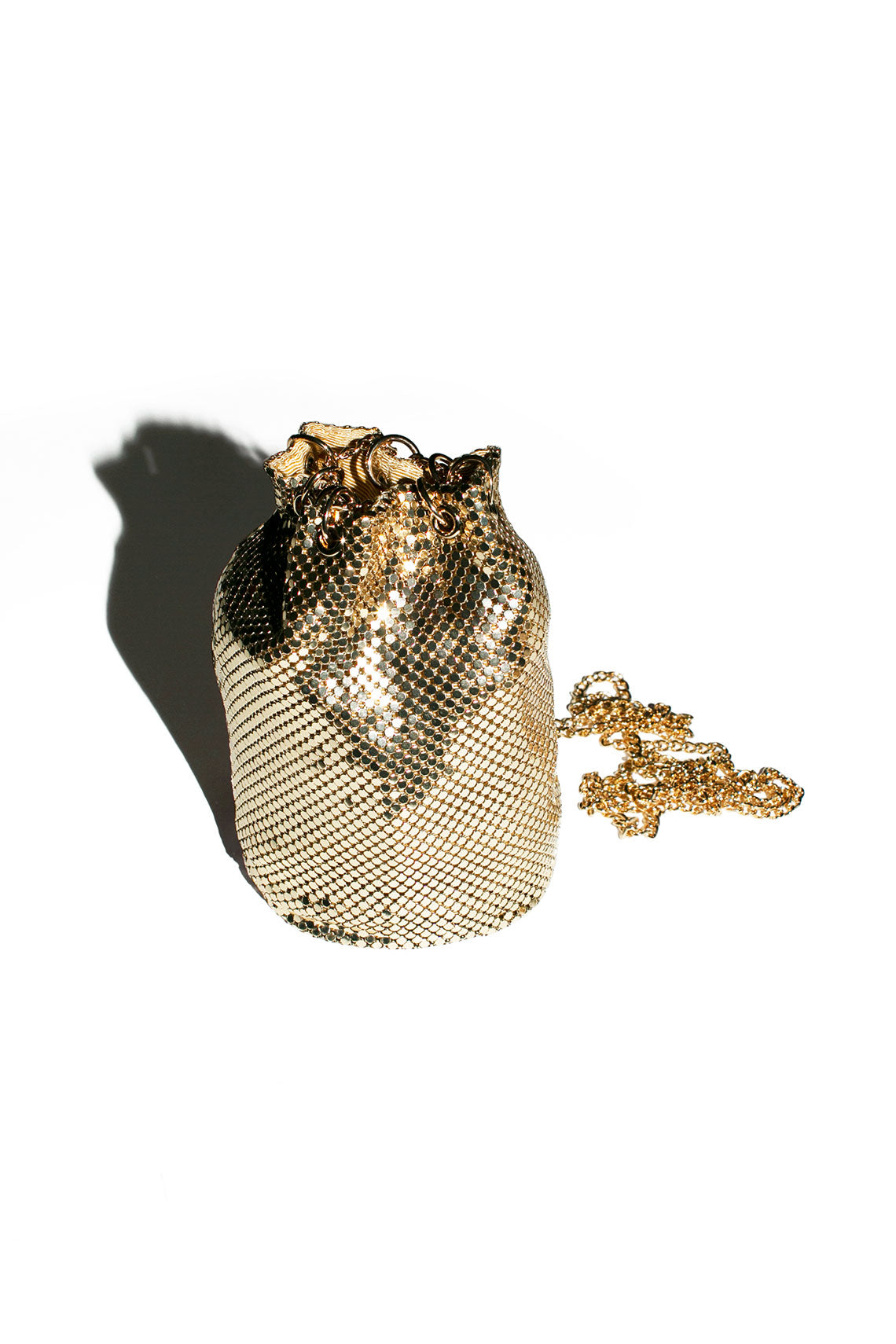 Whiting & Davis - Gold Millie Gate Top Pouch – BONA DRAG