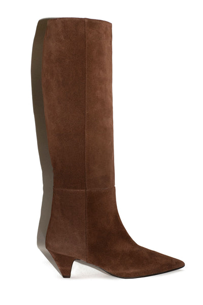 Brown Suede Kate Boot