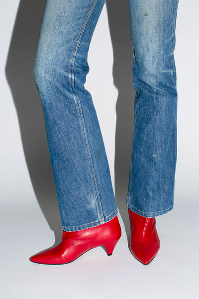 Rosso Calf Sandy Boot