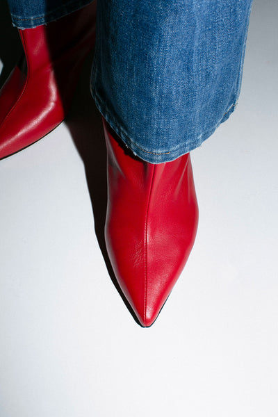 Rosso Calf Sandy Boot