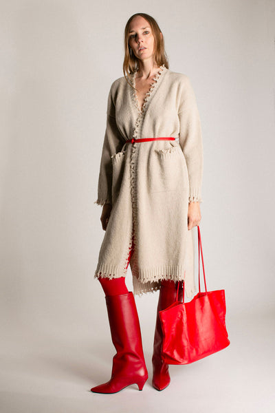 Rosso Calf Sandy Boot