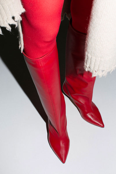 Rosso Calf Sandy Boot