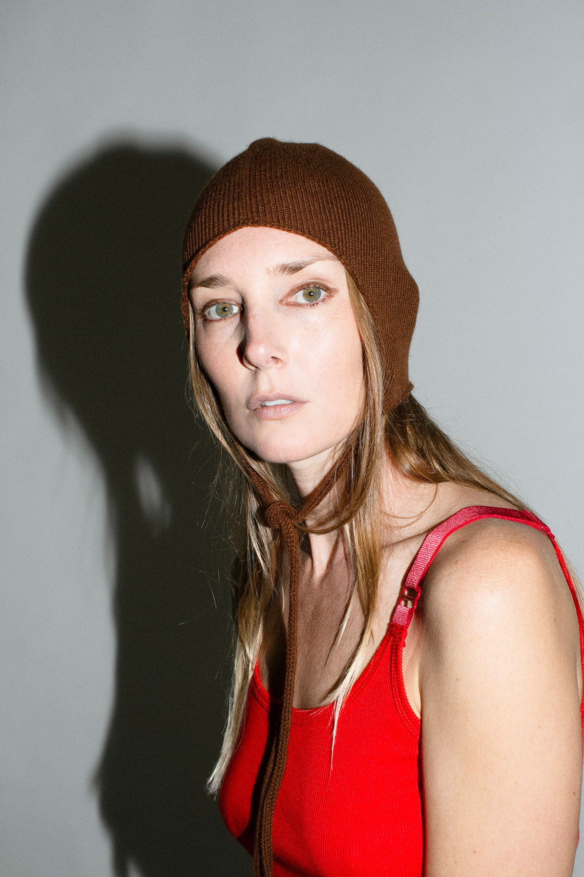 Chocolate Cashmere Knit Cap