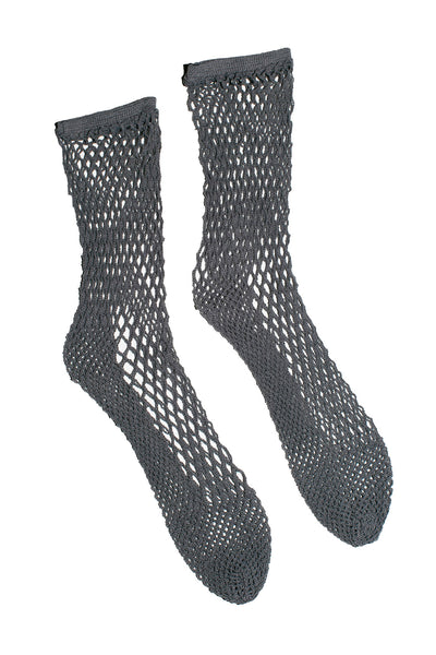 Babaco - Grey Fishnet Socks – BONA DRAG