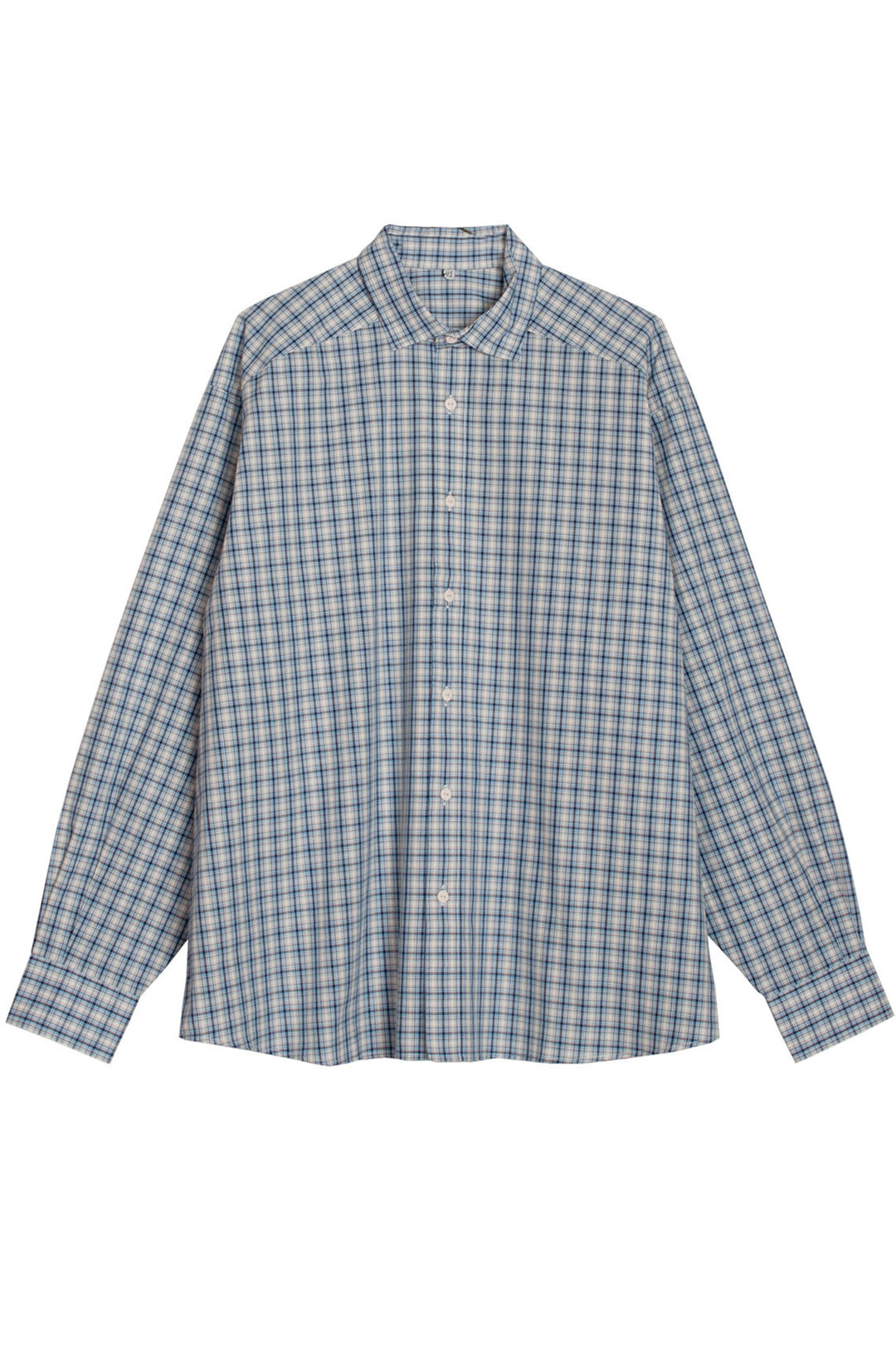 Baserange - Blue Check Claude Shirt – BONA DRAG