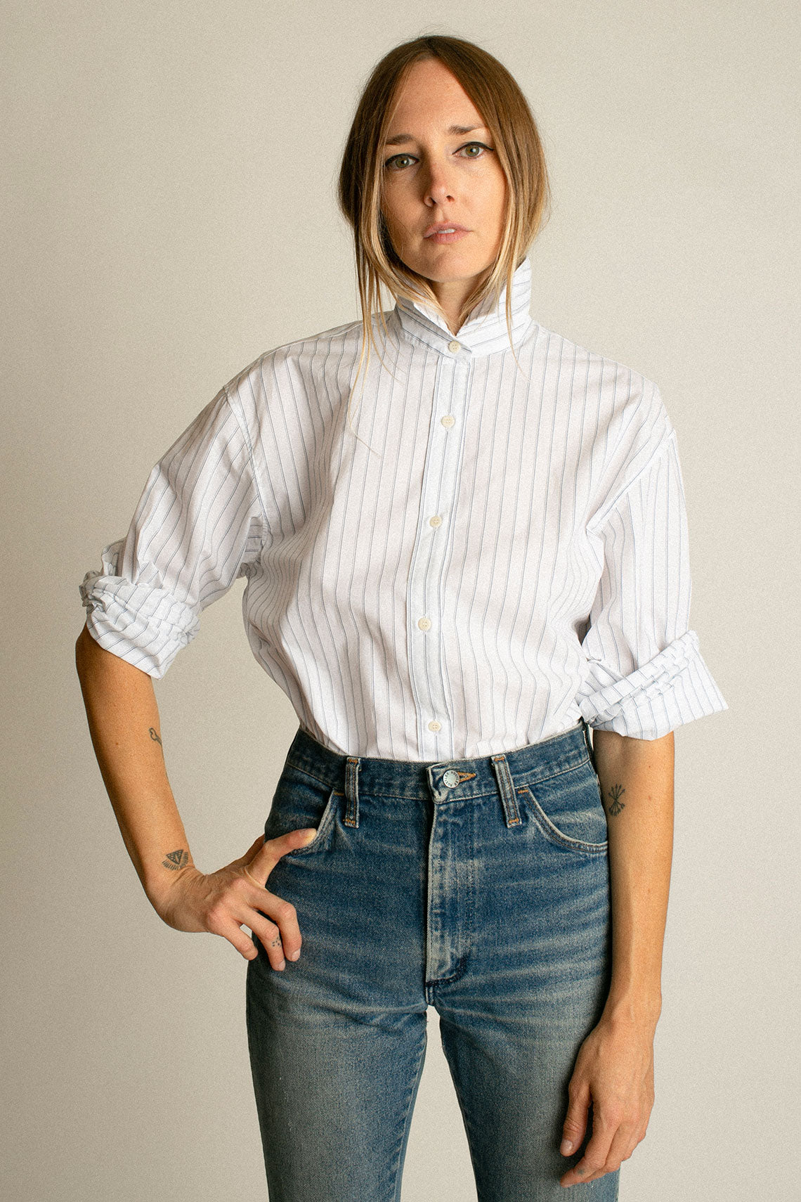 Blue Stripe Ole Shirt