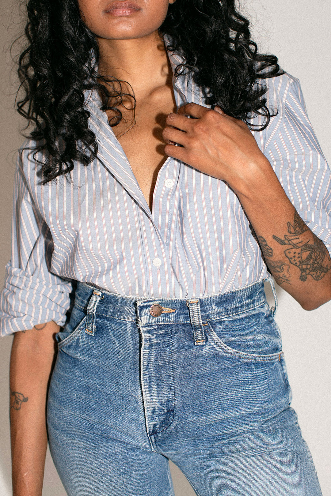 Baserange - Blue & Red Stripe Ole Shirt – BONA DRAG