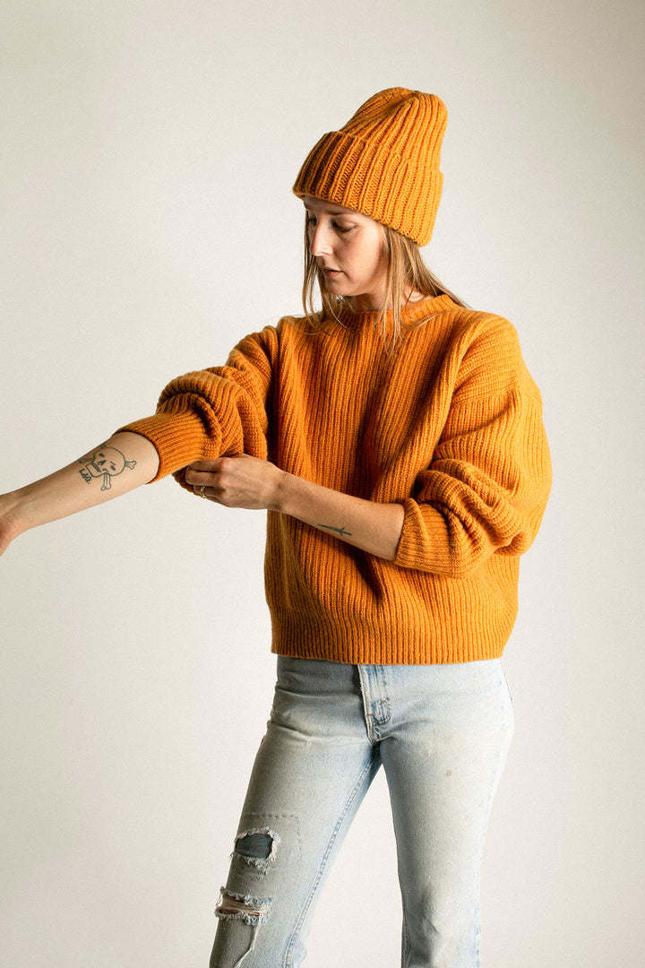Baserange - Clair Orange Recycled Wool Mea Pullover – BONA DRAG