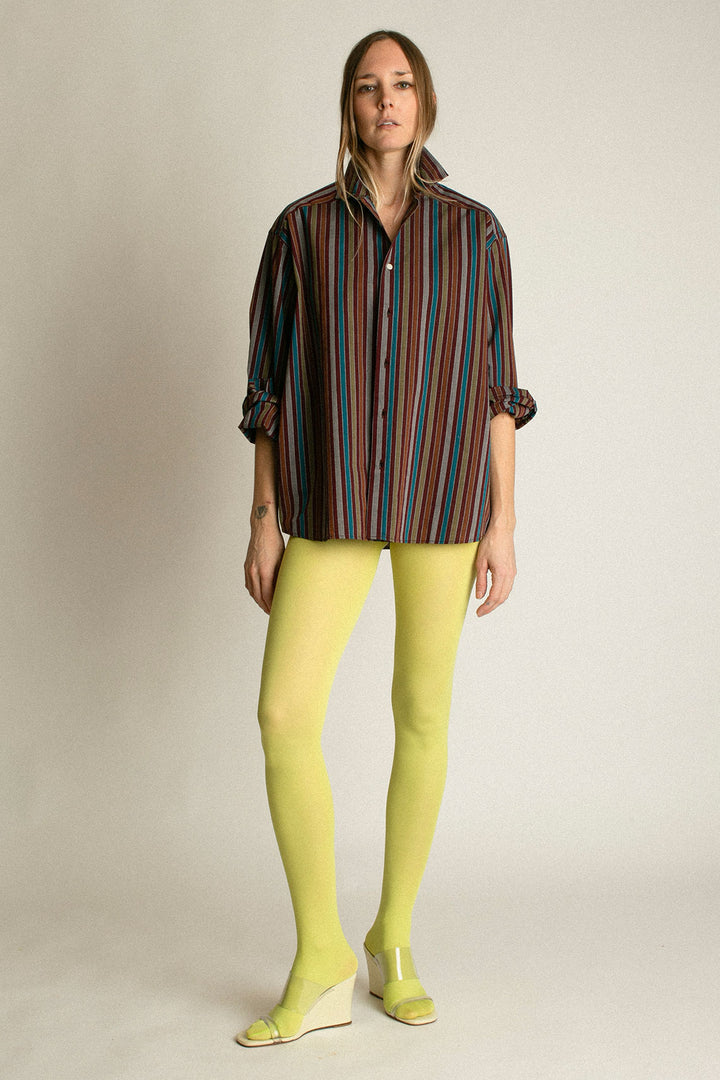 Baserange - Maroon Stripe Claude Shirt – BONA DRAG