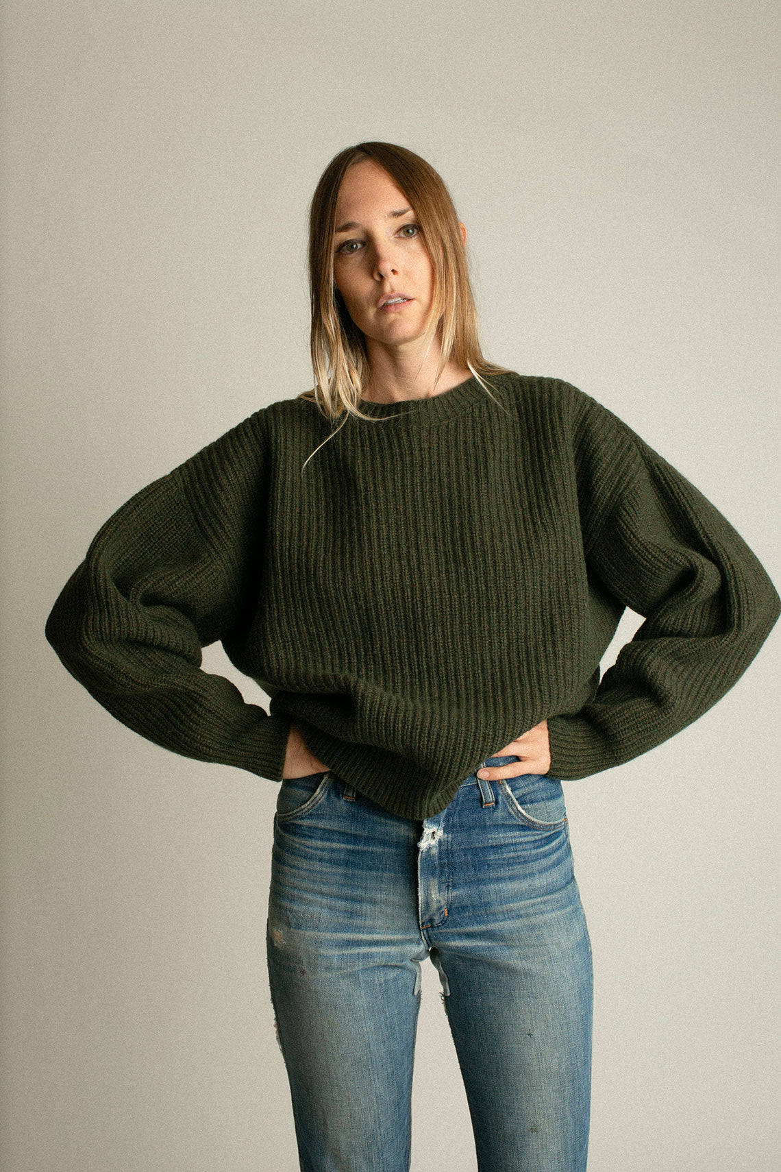 Foret Recycled Wool Mea Pullover