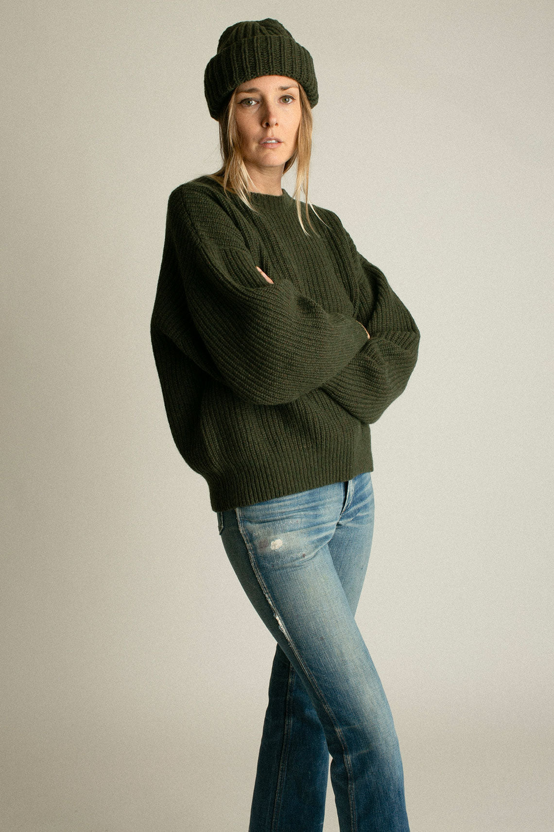 Foret Recycled Wool Mea Pullover