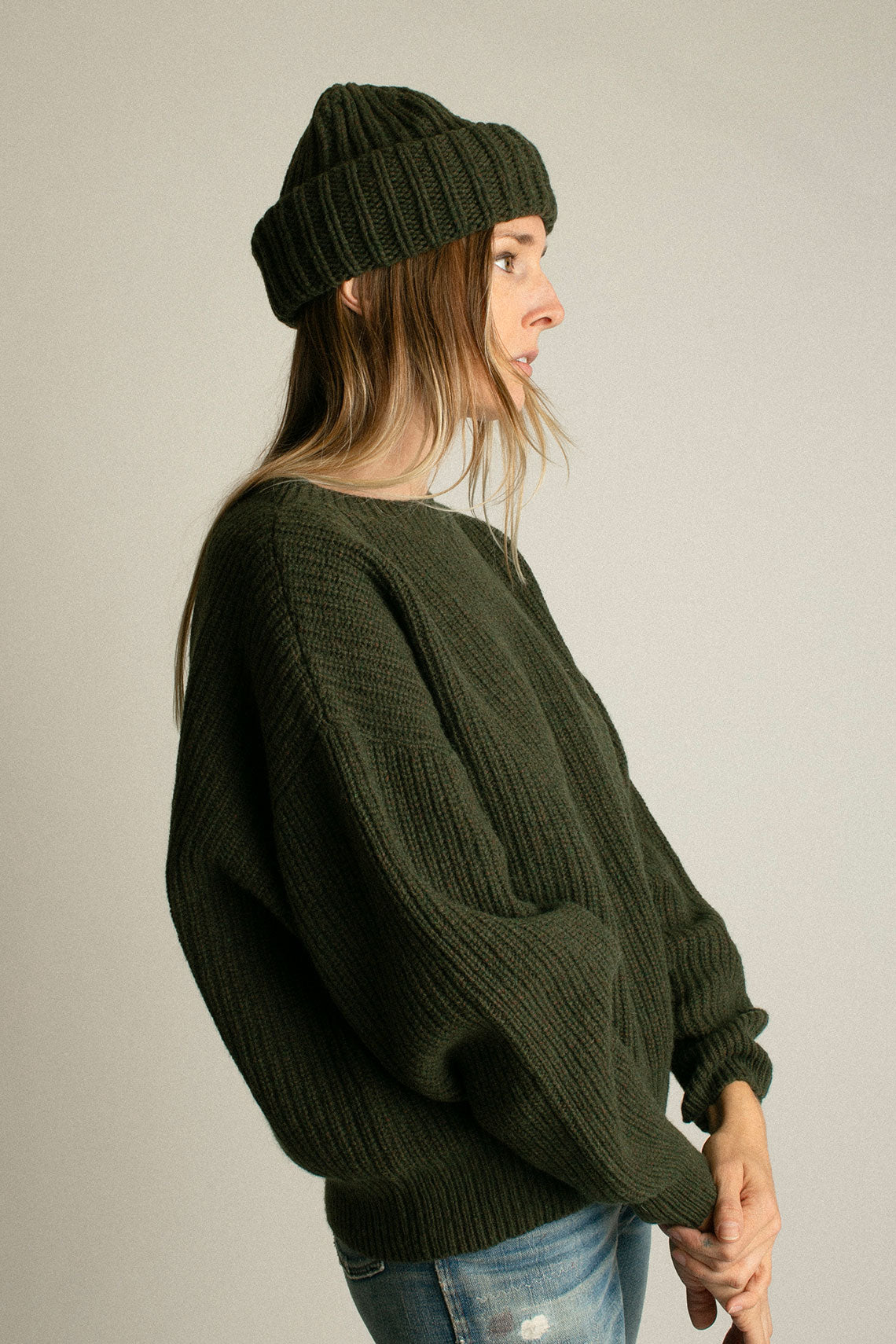 Foret Recycled Wool Mea Pullover