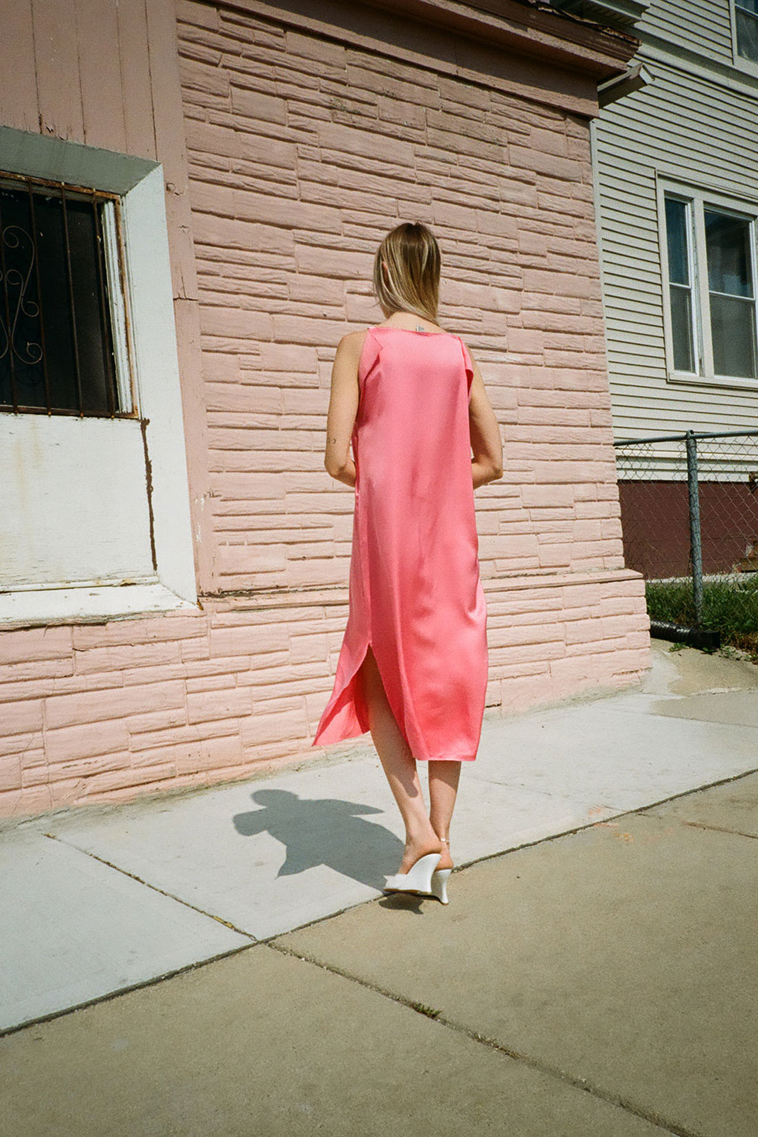 BASERANGE - Hava Pink Rey Dress – BONA DRAG