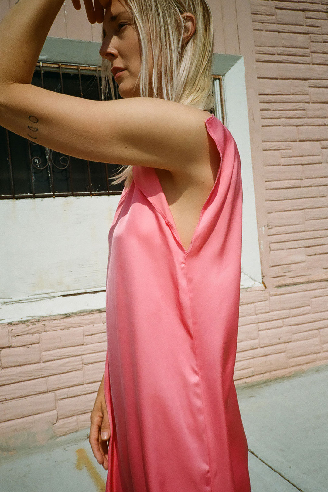 BASERANGE - Hava Pink Rey Dress – BONA DRAG