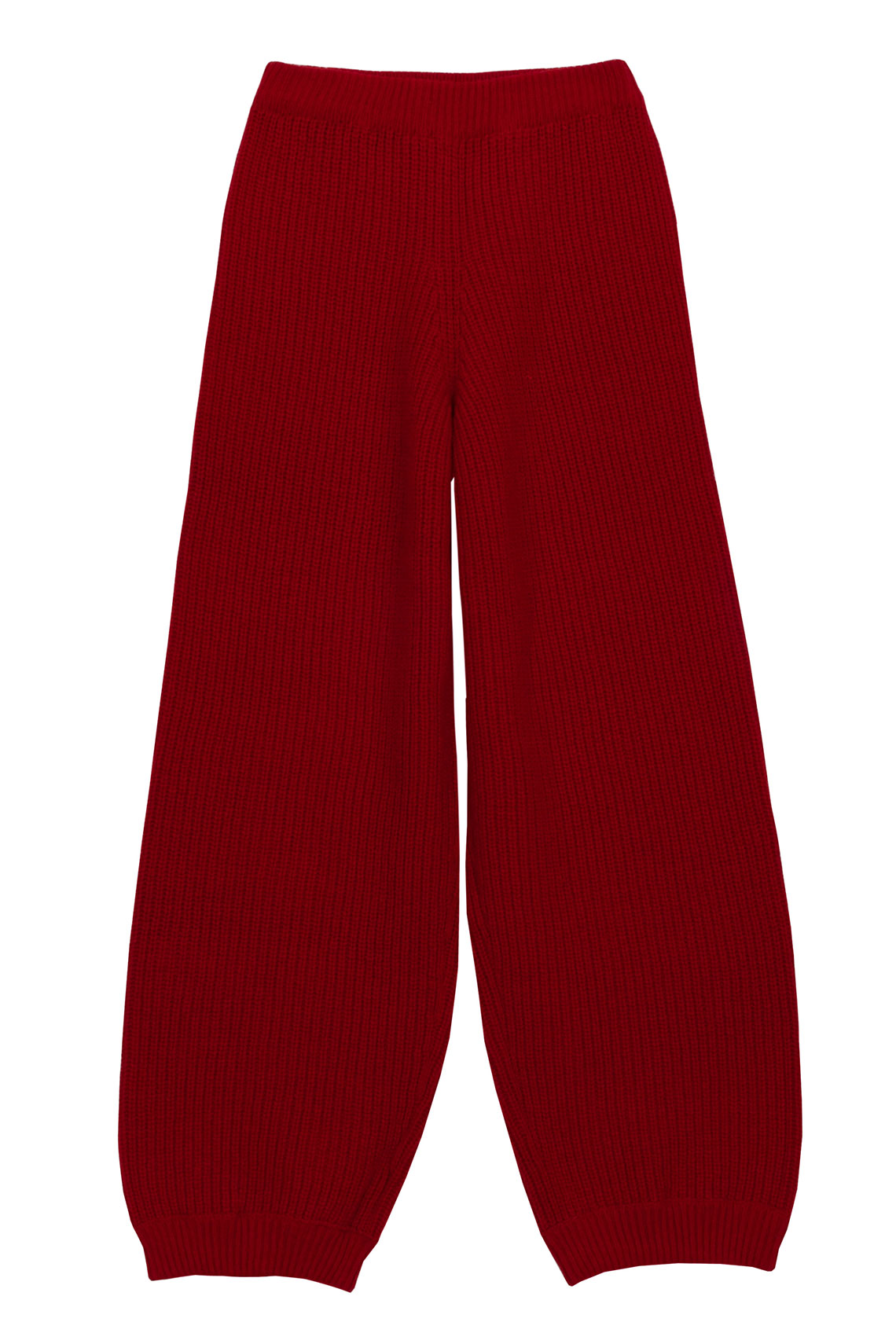 Red Recycled Wool Mea Pant