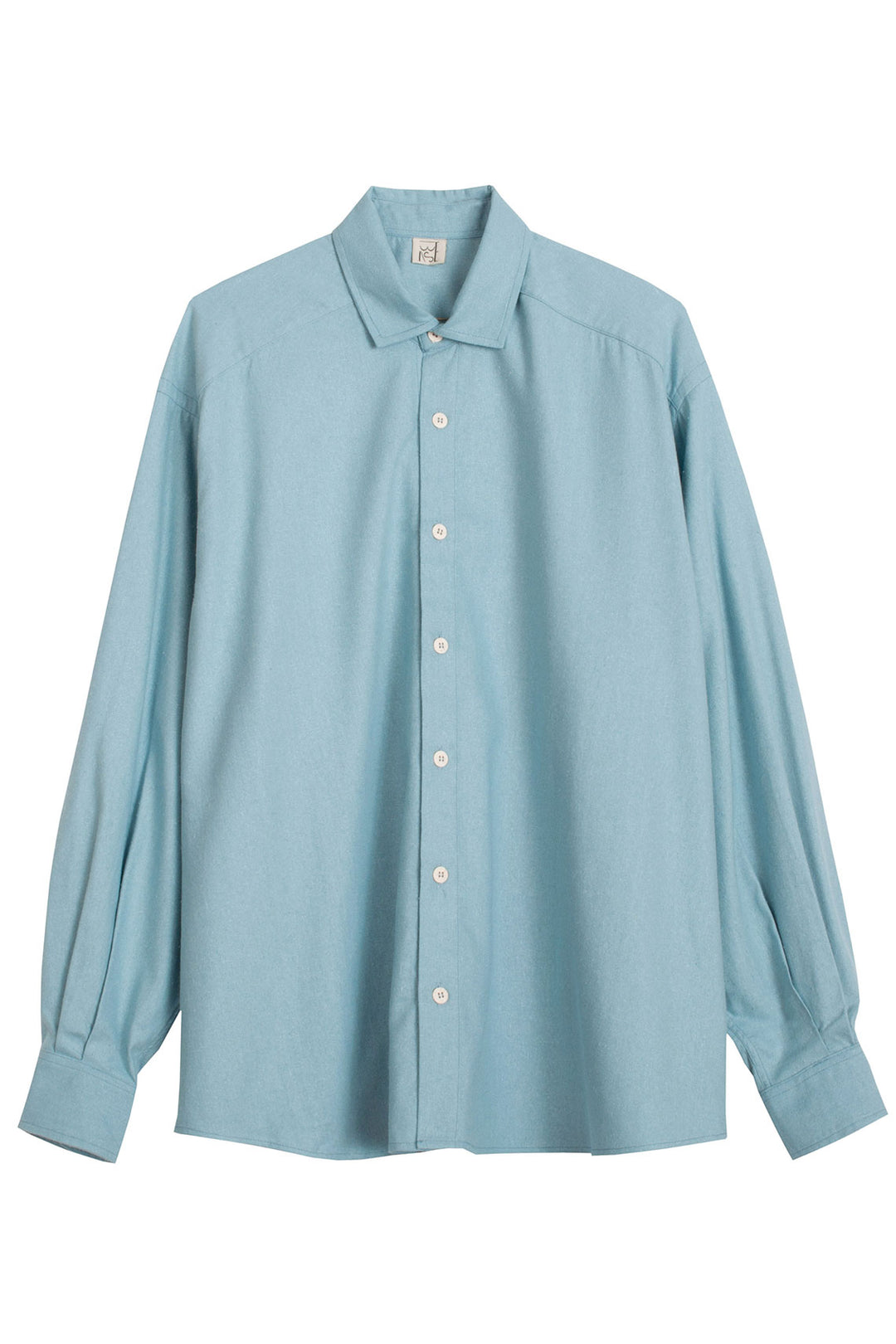 baserange　シルクトップス Baserange - Seri Blue Wild Shirt – BONA DRAG