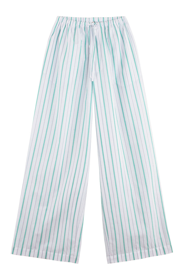 SALE 50% OFF - Baserange - Turquoise Stripe Kolla Pant – BONA DRAG
