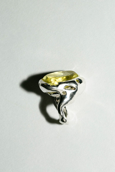 Golden Hour Brazilian Citrine Ring