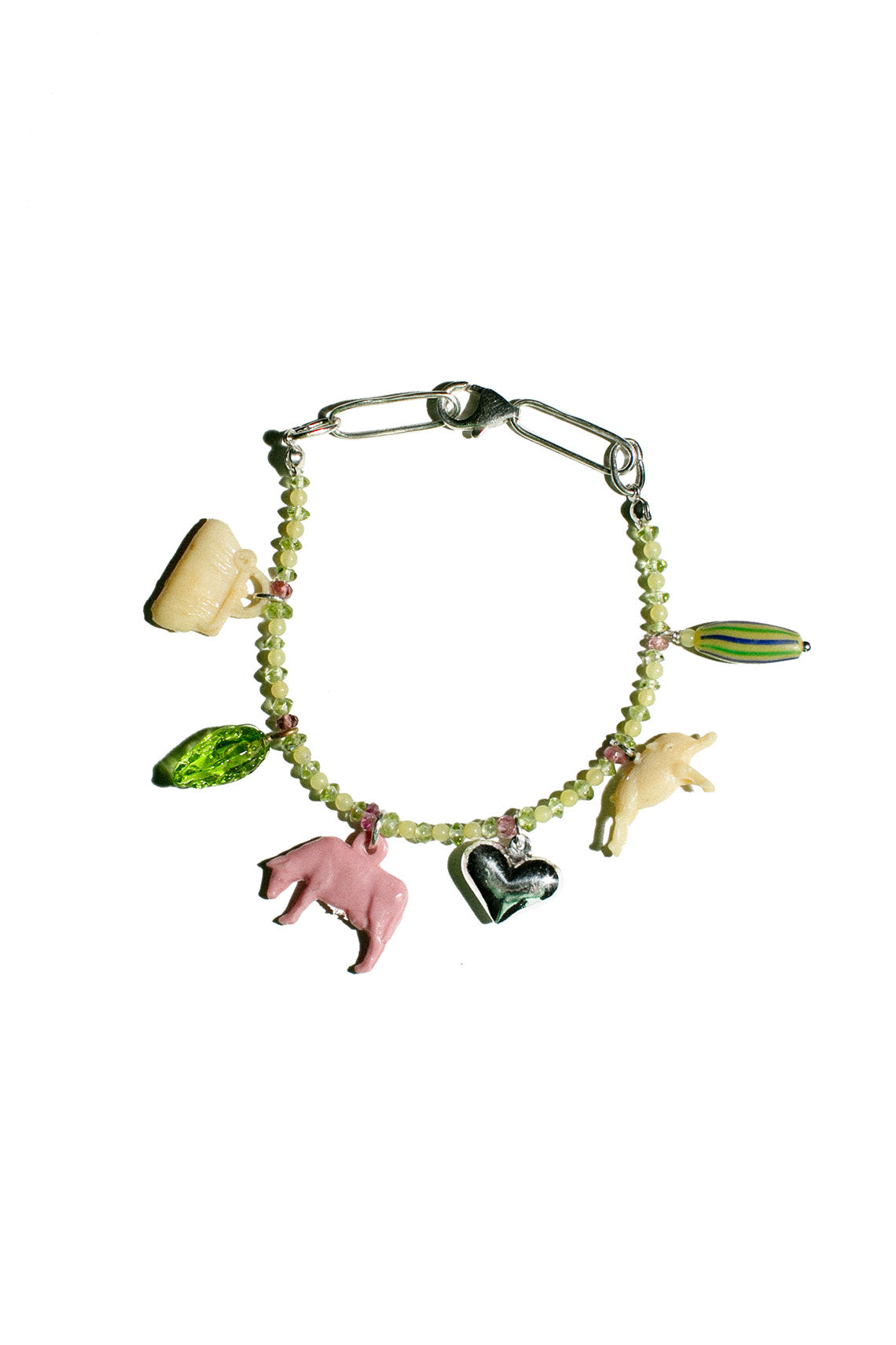 Miss Piggy Charm Bracelet
