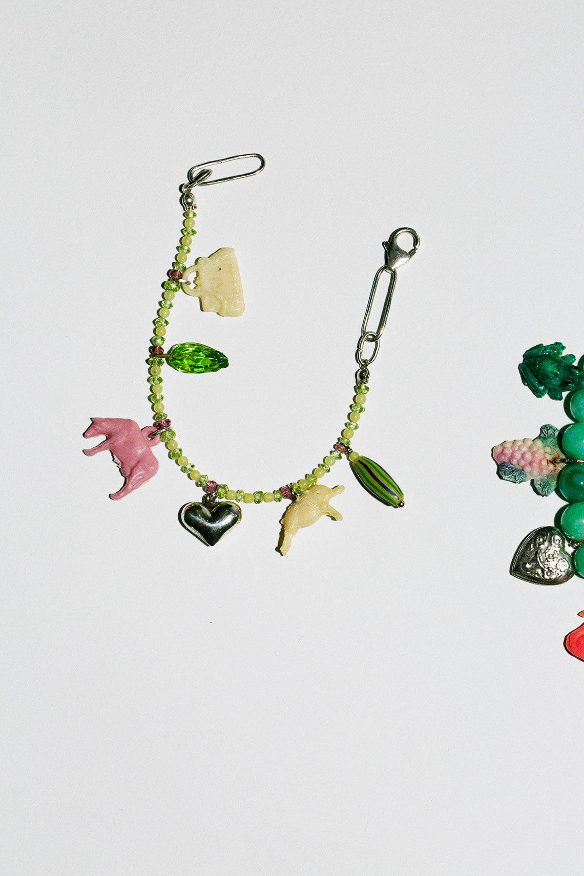 Miss Piggy Charm Bracelet