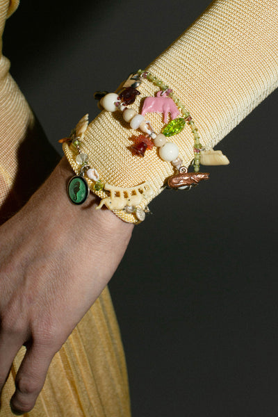 Miss Piggy Charm Bracelet