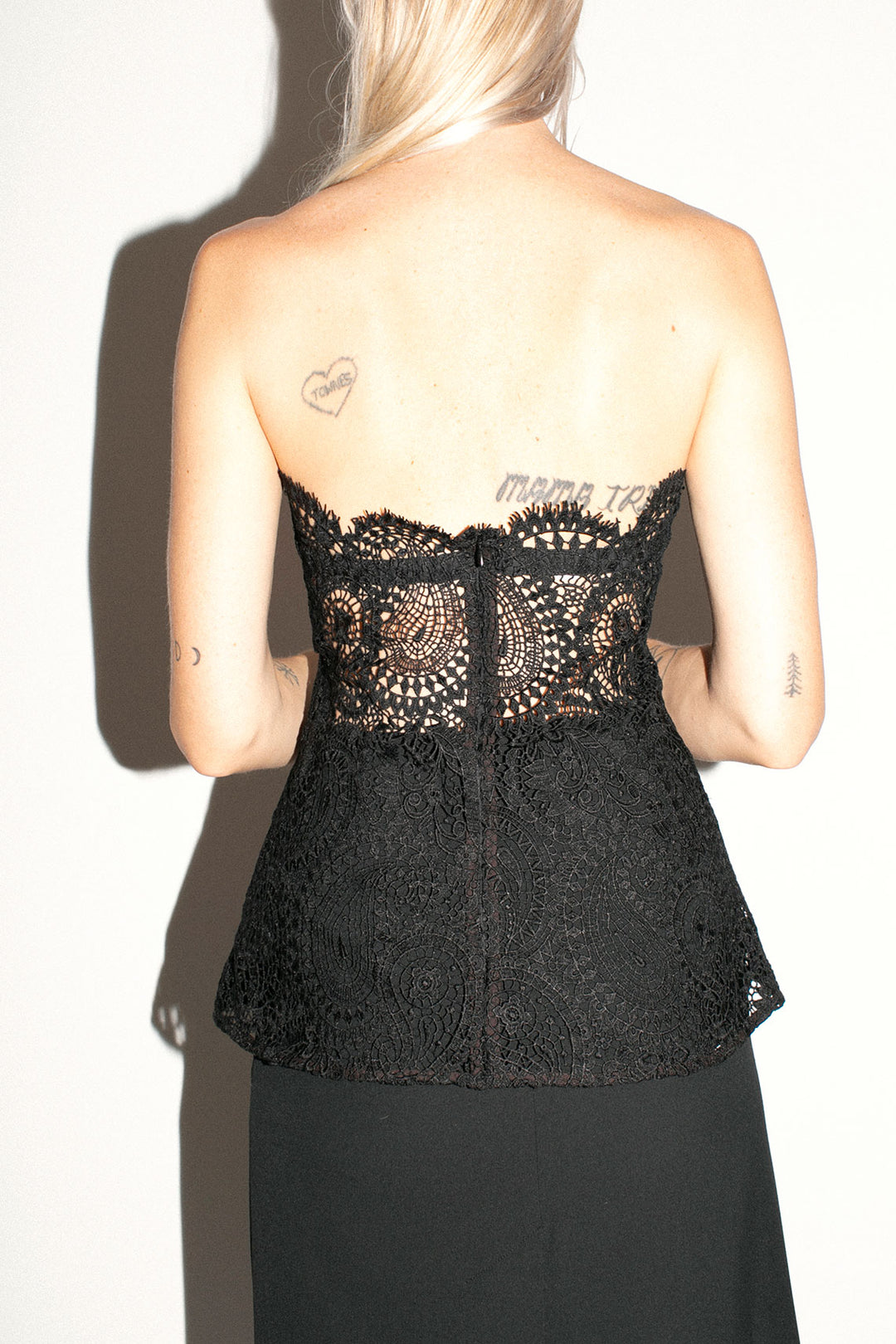 【EN NEUME】Bustier Design Blouse EN NEUME】Bustier Design Blouse