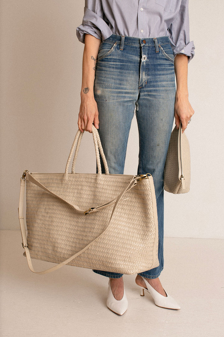 Bembien - Cream Woven Le Traveler – BONA DRAG
