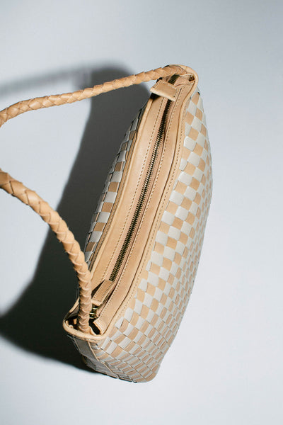 Cream & Caramel Check Marni Bag