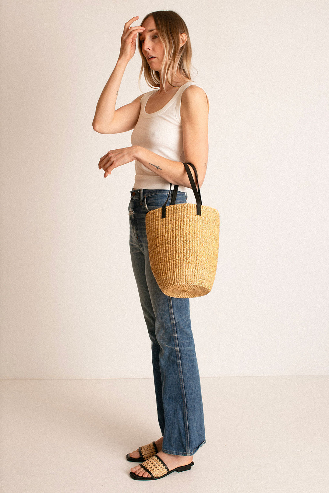 BembienElaphantGrassSolanaTote