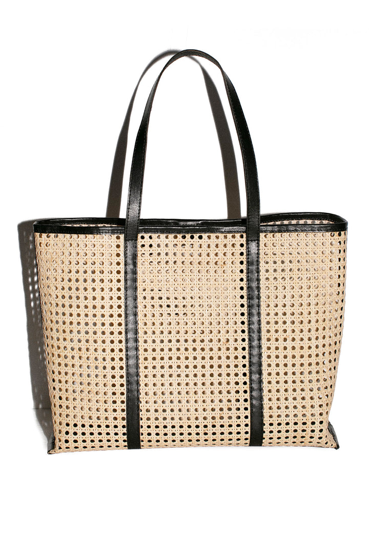 Bembien - Black Woven Rattan Margot Bag – BONA DRAG