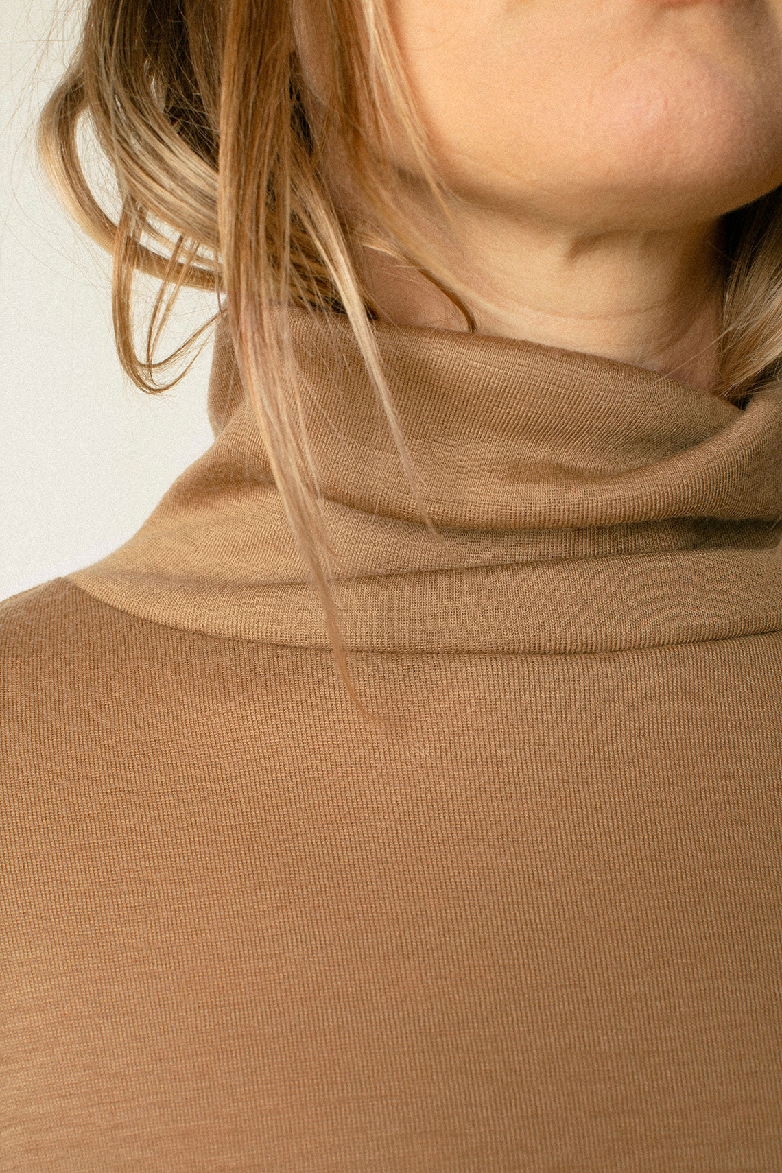 Camel Wool Turtleneck