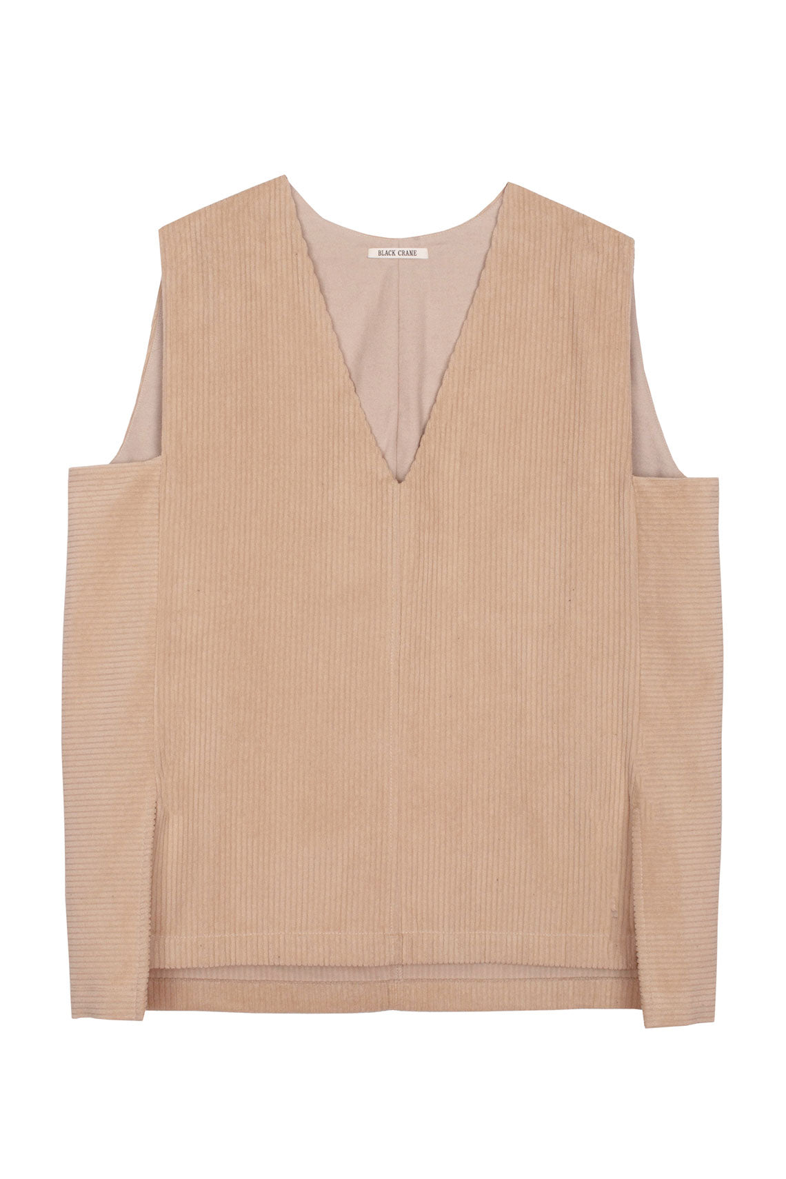 Ivory Corduroy Vest