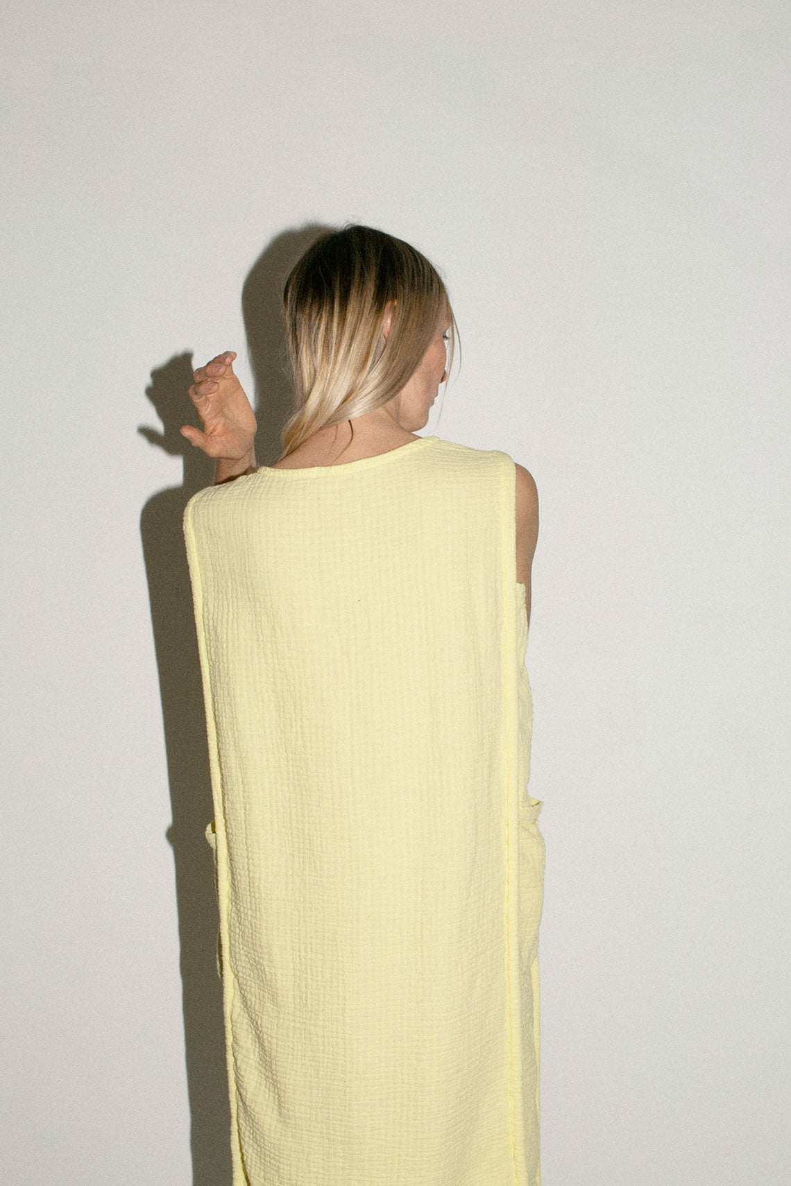 Lemon Side Corded Dress