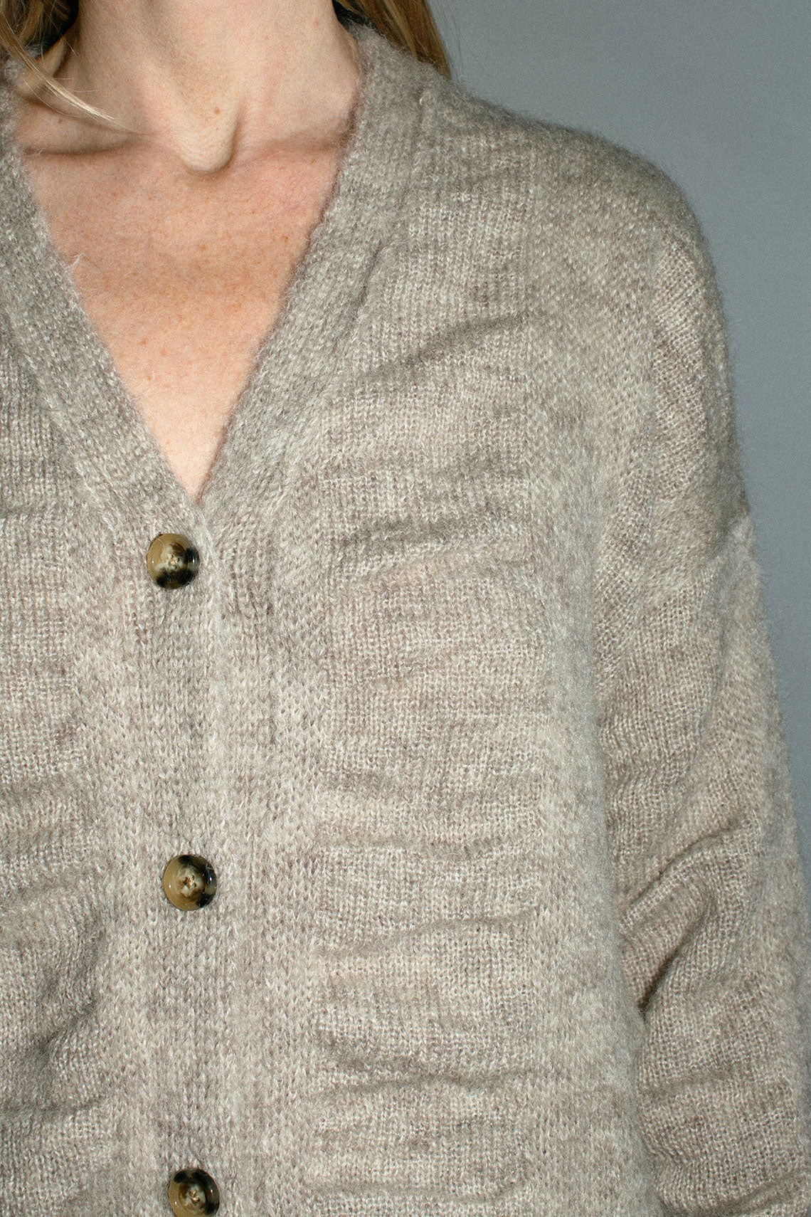 Natural Waterfall Cardigan