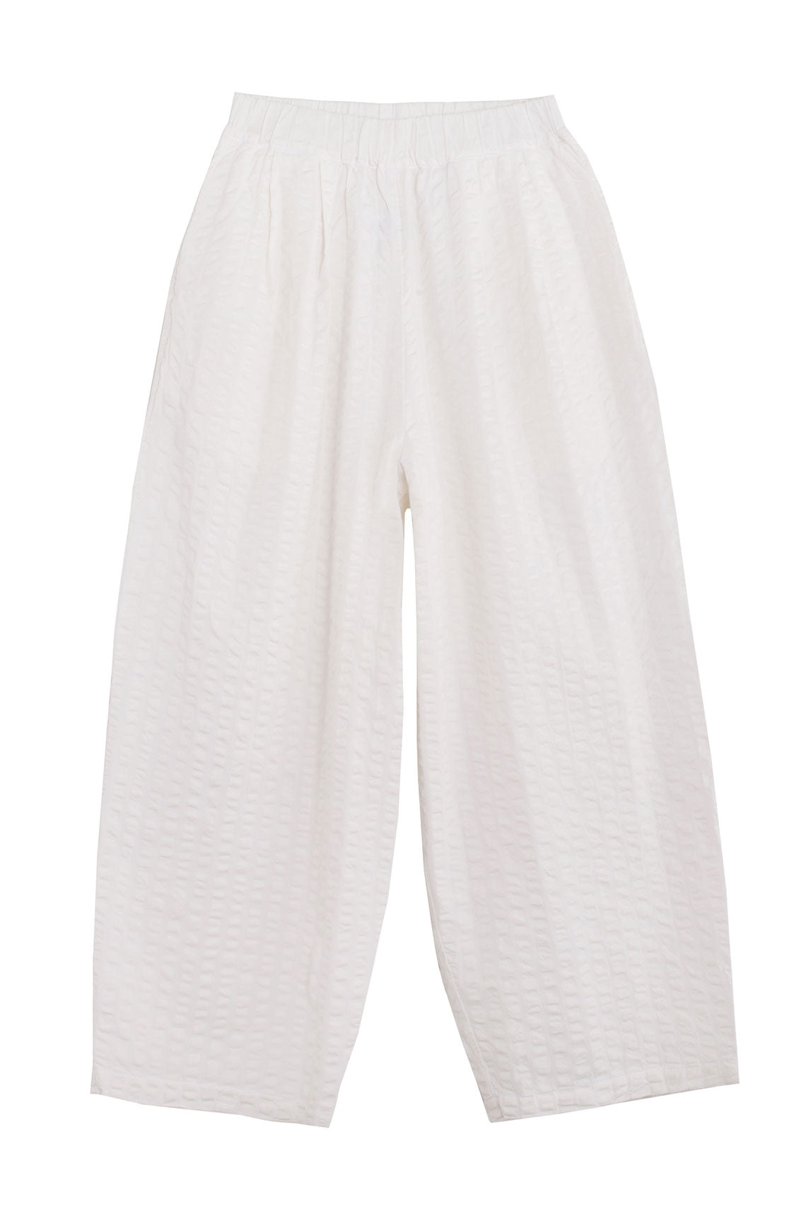 White Wide Pant