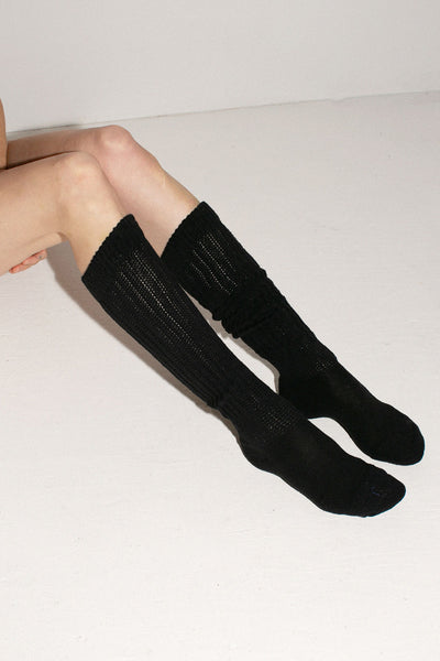 Black Slouch Socks