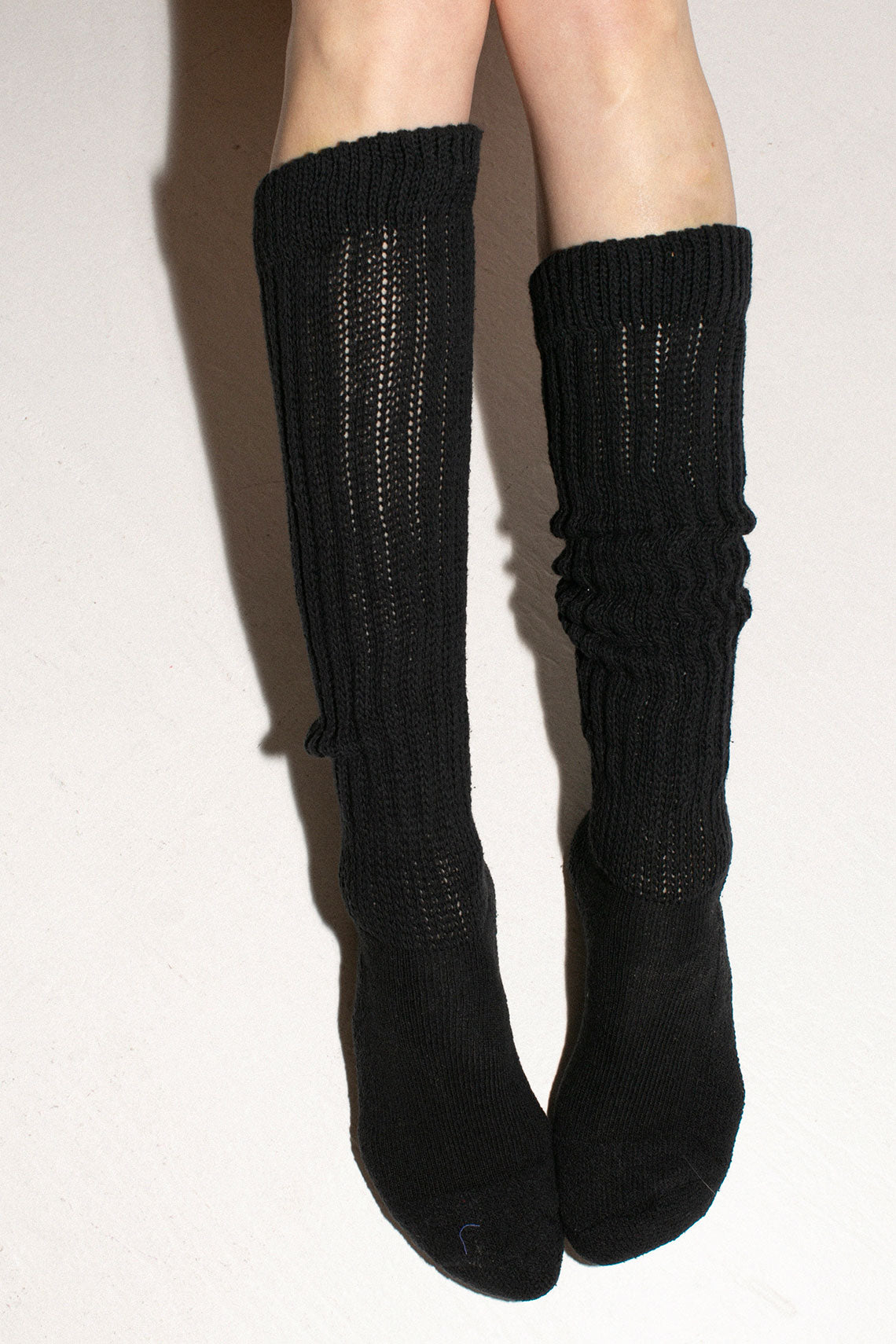 Black Slouch Socks