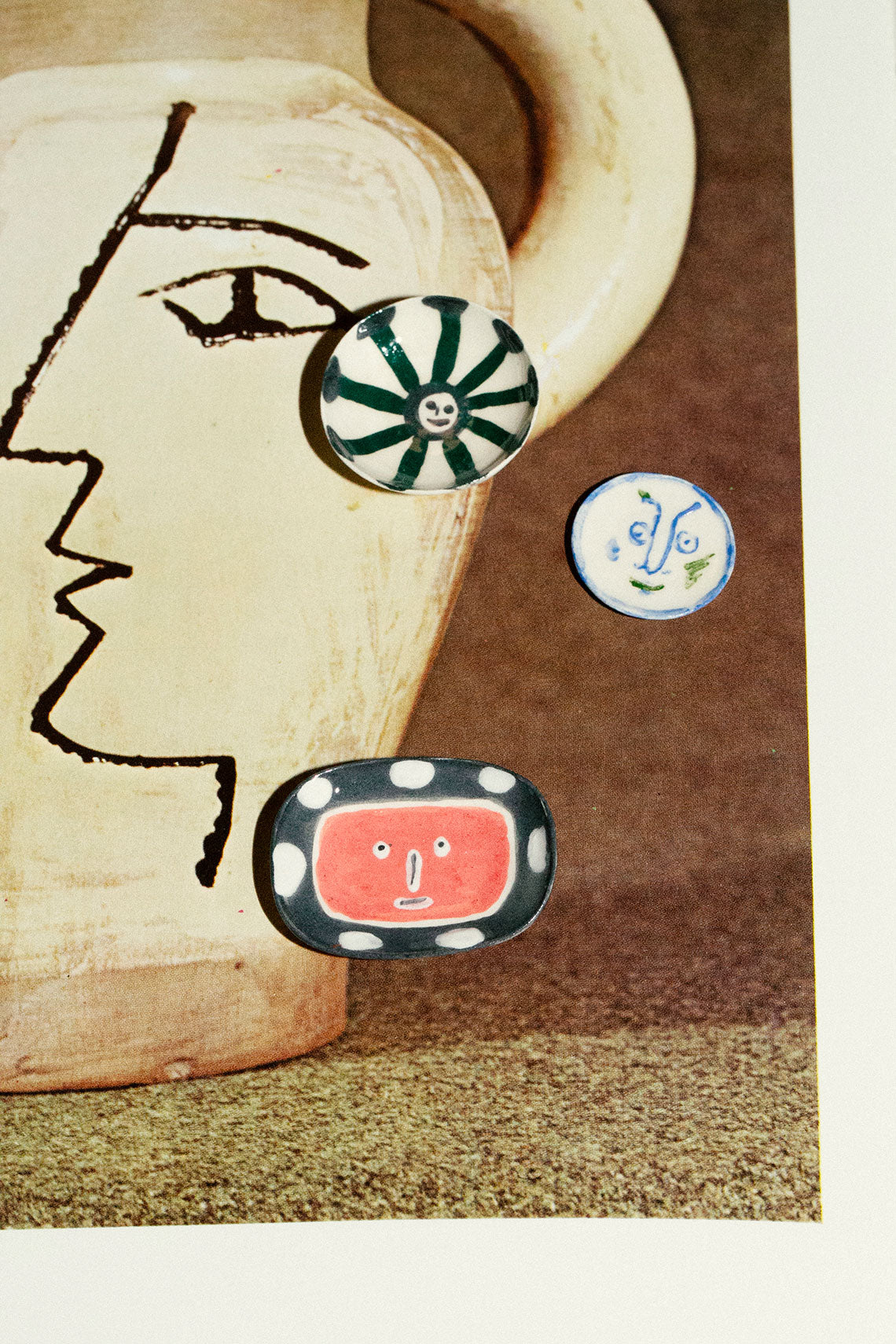 Miniature Red Platter