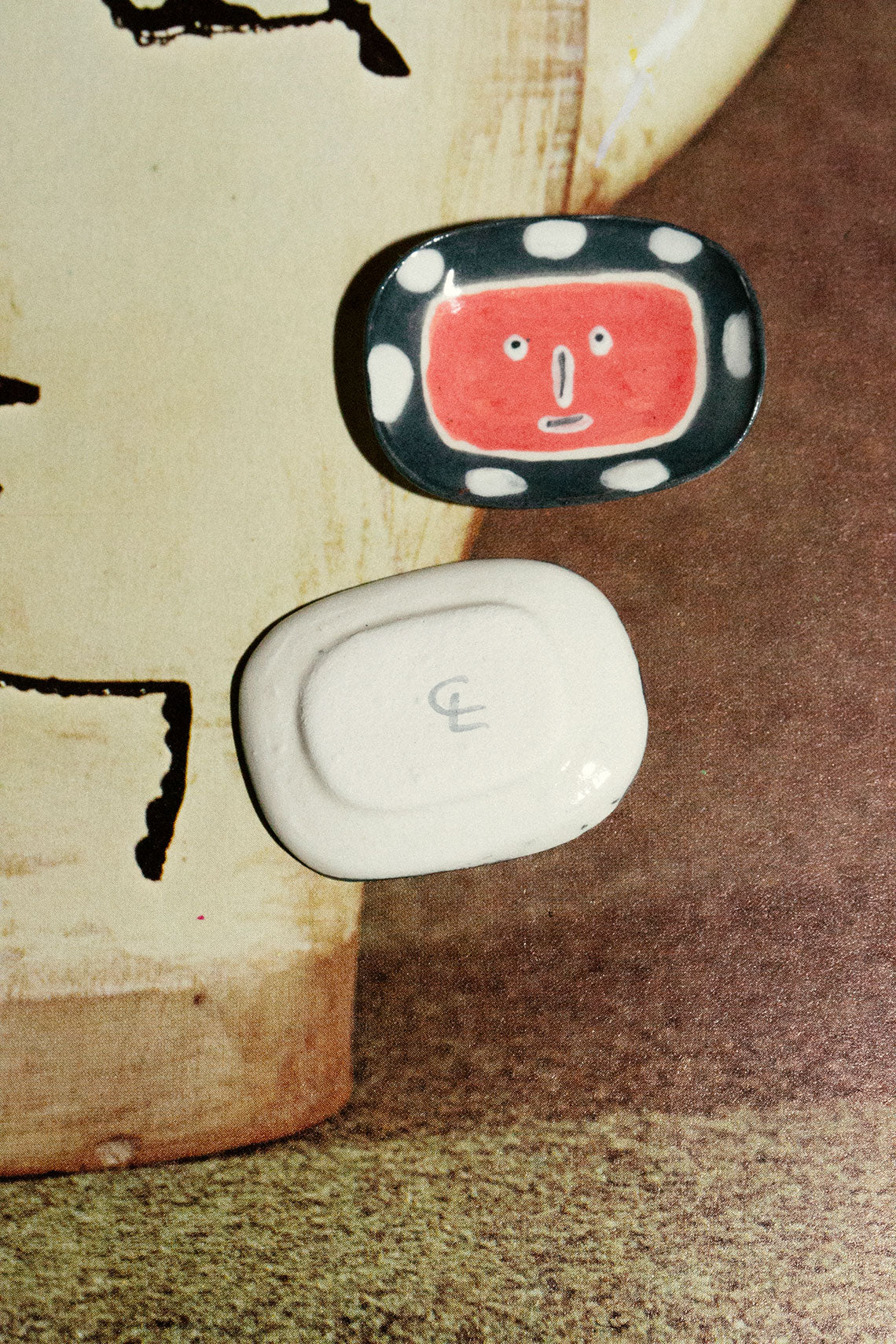 Miniature Red Platter