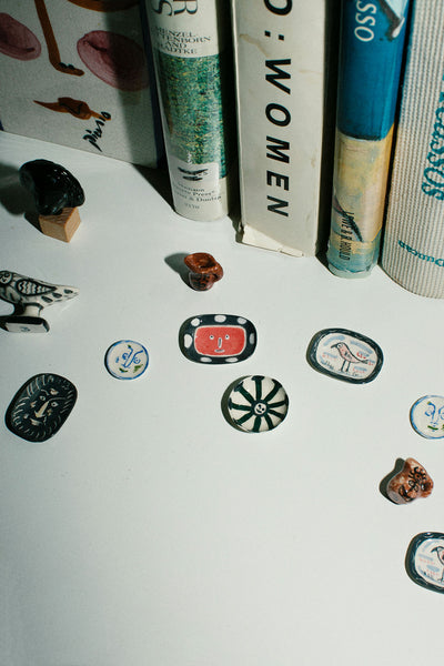 Miniature Red Platter